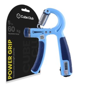 HandGripper - Blue - Electronic Counter - 5kg to 60kg