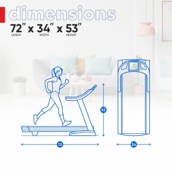 AF 430 MOTORIZED TREADMILL - Image 2